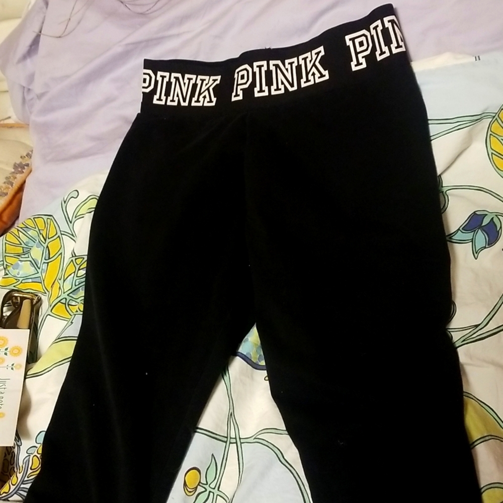 Pink capris